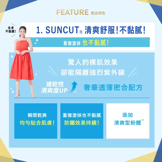 【KOSE SUNCUT UV】曬可皙高效防曬噴霧-90g