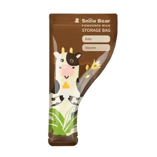 【Snowbear 小白熊】遮光奶粉分裝袋50g/30入(奶粉袋 奶粉分裝袋 分裝袋 嬰兒奶粉袋 奶粉儲存袋 儲存袋)