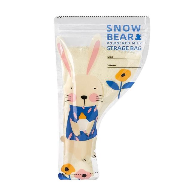【Snowbear 小白熊】透明奶粉分裝袋50g/30入(奶粉袋 奶粉分裝袋 分裝袋 嬰兒奶粉袋 奶粉儲存袋 儲存袋)