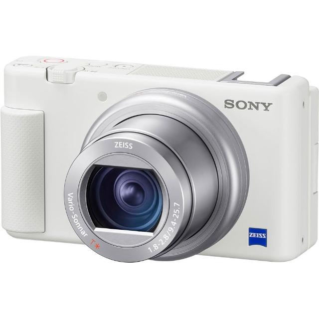 【SONY 索尼】ZV-1 類單眼相機 白色(公司貨)