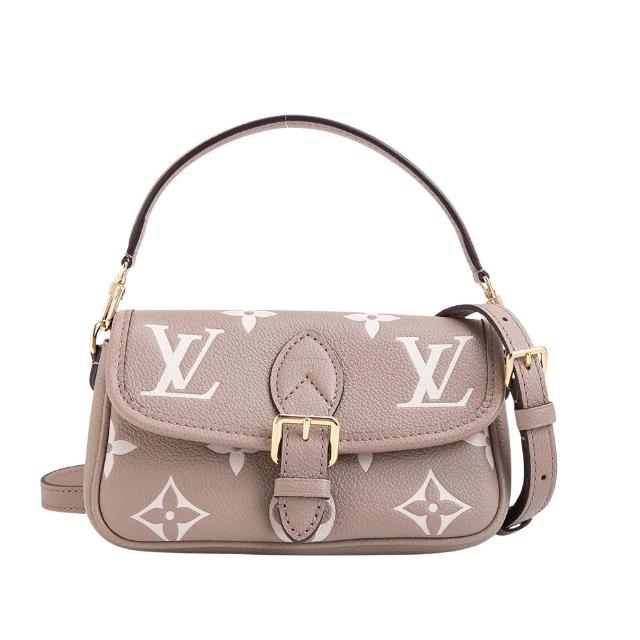 【Louis Vuitton 路易威登】Nano Diane 皮革翻蓋手提斜背兩用包(M83300)