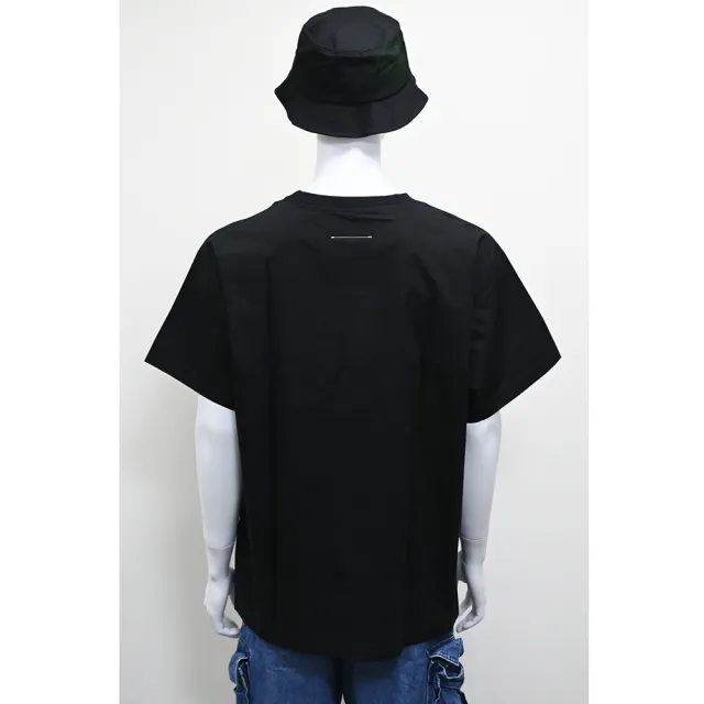 【MM6 MAISON MARGIELA】MM6 Maison Margiela字母短袖T恤(男女款/黑)
