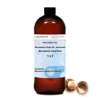 【NEW DIRECTIONS】初榨澳洲堅果油1000ml(澳洲原裝進口-新方向按摩油保濕油基礎油)