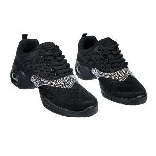 【D.Passion】1705 黑 飛織氣墊(排舞鞋)