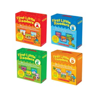 【麥克兒童外文書店】FIRST LITTLE READER 小讀本+CD 或 QR code(由全球知名教育品牌 Scholastic 出品)