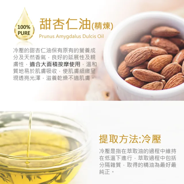 【NEW DIRECTIONS】甜杏仁油1000mlx2入(澳洲原裝進口-新方向按摩油保濕油基礎油)