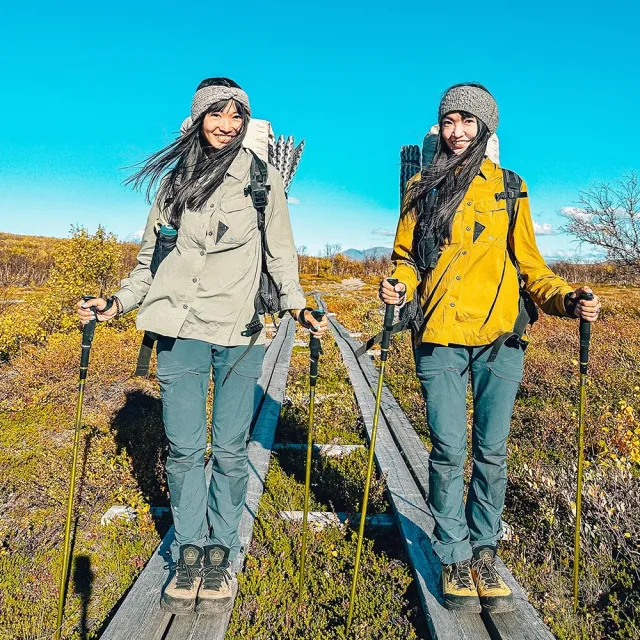 【Klattermusen】女 Misty 2.0 防潑抗風快乾長褲(褲子/登山健行/運動褲/休閒褲/工裝褲/攀山鼠/KM15571W91)