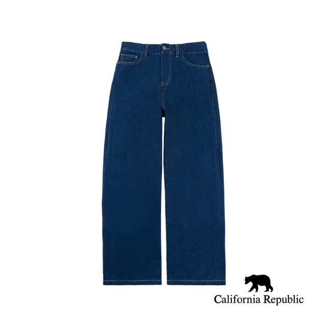【California Republic】丈青薄牛仔長褲(女版)