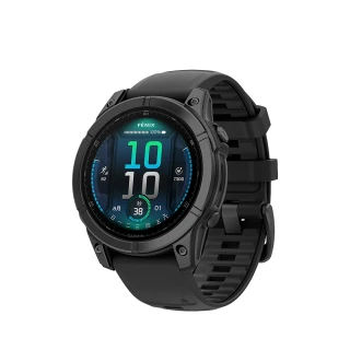 【GARMIN】Fenix E AMOLED 全方位戶外GPS智慧腕錶 47mm