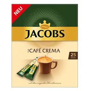 【德國JACOBS】經典即溶咖啡CAFE.CREMA 45G(烘培 咖啡豆 Espresso 義式 即)
