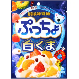 【UHA 味覺糖】即期出清-噗啾綜合水果軟糖83g