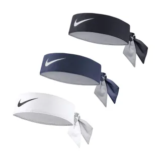 【NIKE 耐吉】TENNIS 頭帶 NTN00010OS黑/NTN00401OS藍/NTN00101OS白(DRI-FIT材質 快乾 可調整式)