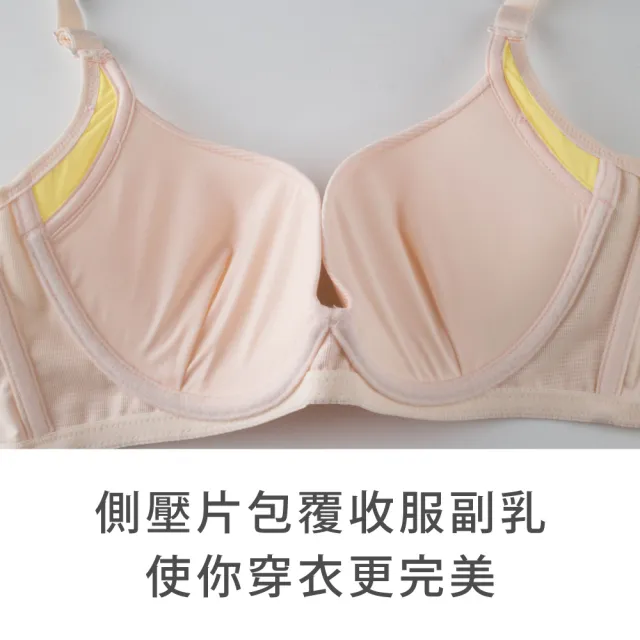 【玉如阿姨】返璞歸真內衣。無痕貼合自然集中 台灣製※0621黑(A.B.C罩 軟鋼圈 無痕 小罩杯 包副乳 集中)