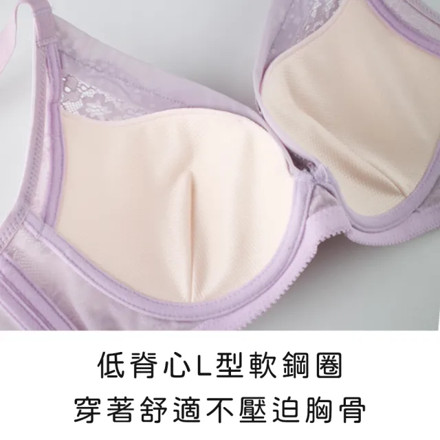 【玉如阿姨】曖昧維娜斯內衣※0617藕(B.C罩 軟鋼圈 低脊心 服貼 機能型 提托 台灣製)