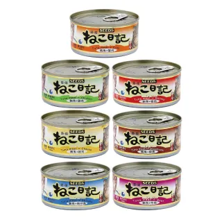 【Seeds 聖萊西】黃金喵喵日記營養綜合餐罐170g*96入