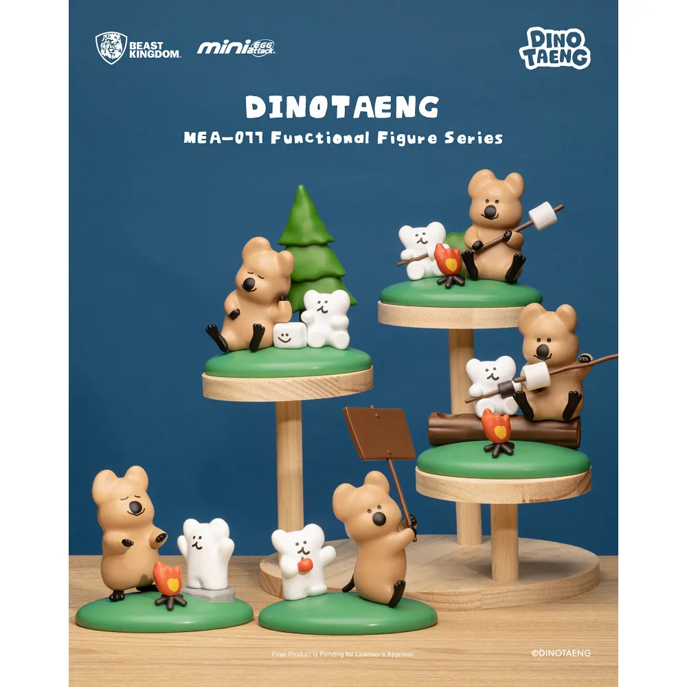 Beast Kingdom 野獸國】MEA-077 DINOTAENG 呆萌町功能性公仔盲盒套組4入- momo購物網- 好評推薦-2026年1月