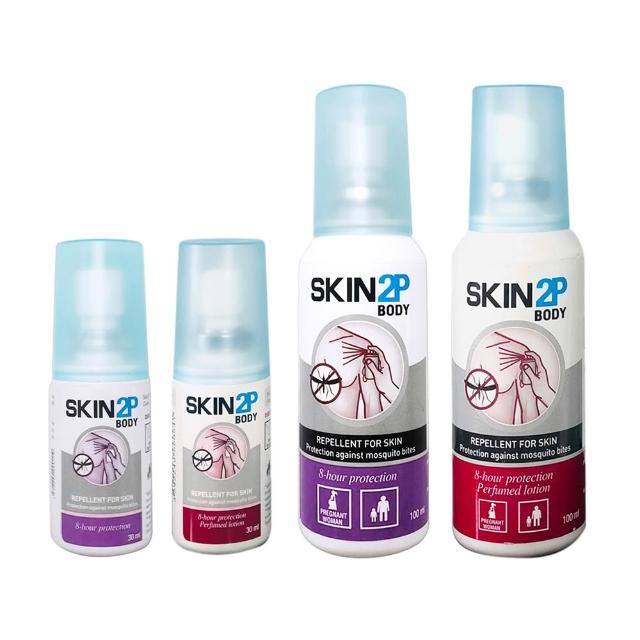 【PSA】Skin 2P Body 派卡瑞丁長效防蚊乳液組合(30ml+100ml/多款可選)