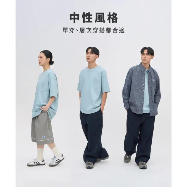 【plain-me】短袖 重磅 短袖TEE 白TEE 素面短袖 純棉寬版_PLN0041