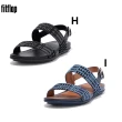 【FitFlop】經典運動風/金屬夾腳/織帶涼鞋/蛇紋後帶涼鞋-女(多款)
