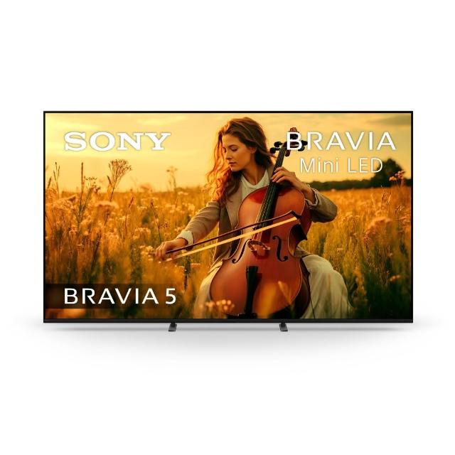 【SONY 索尼】BRAVIA 5 65型XR Mini-LED 4K-HDR Google TV顯示器(Y-65XR50)