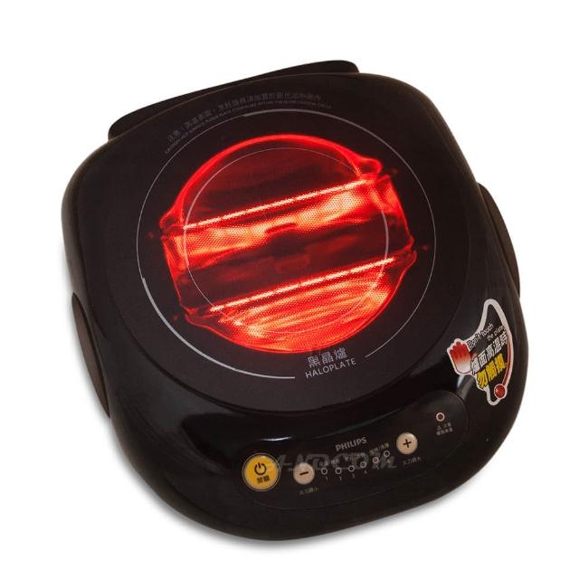 【Philips 飛利浦】不挑鍋黑晶爐 HD4988(六段火力控制/不挑鍋具/兩年保固)