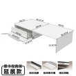 【ONE HOUSE】摩卡抽屜式咖啡收納架 -可延伸作業空間 46CM-款式任選(抽屜電器架/咖啡機架/雙層工作台)