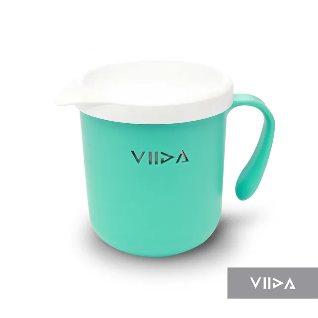 【VIIDA】Souffle 抗菌不鏽鋼餐杯(兒童餐具 抗菌不鏽鋼 寶寶餐杯 直飲水杯)
