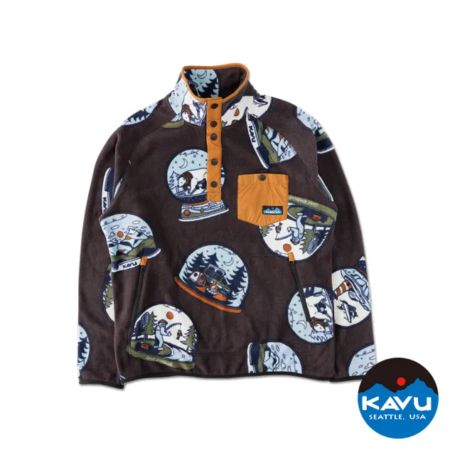 【KAVU】Teannaway 搖粒絨上衣 雪花球 #5065