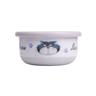 【HOUSUXI 舒希 官方直營】迪士尼魯斯佛系列-不鏽鋼雙層隔熱碗420ml-A3