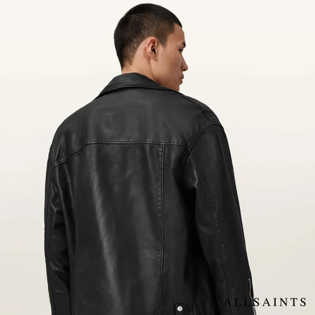 【ALLSAINTS】BRADFORD 寬鬆羊皮騎士皮衣 M005LD(舒適版型)