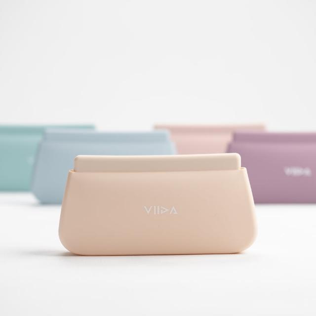 【VIIDA】Chubby 防水收納袋〔L〕(餐具收納袋 兒童餐具收納 矽膠收納袋)