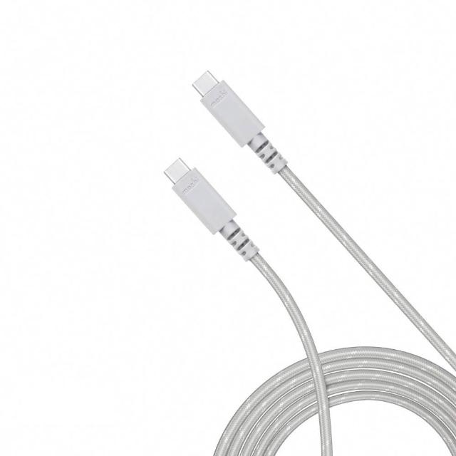 【moshi】Integra USB-C to USB-C 240W/480Mbps 充電傳輸編織線(3.0m Type-C iPhone充電線)