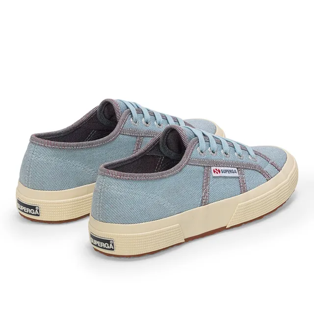 【SUPERGA】休閒鞋 女鞋 2750 經典系列 牛仔風格 淺藍 S8144SW-A0V