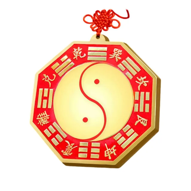 【巨匠】八卦鏡 直徑11.6CM 凸鏡 凹鏡 八卦凹鏡 八卦凸鏡 風水八卦 照煞 驅邪(八卦鏡 凸鏡 凹鏡)