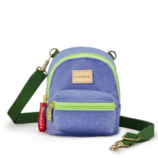 【satana】GURU 迷你側背包 寵物外出包 小包 輕量防潑水 台灣製 GURU0010 - 長春花藍