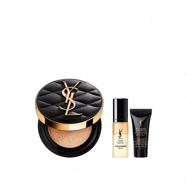 【YSL】官方直營 恆久完美霧光氣墊粉餅 高訂菱格版(任選1款)