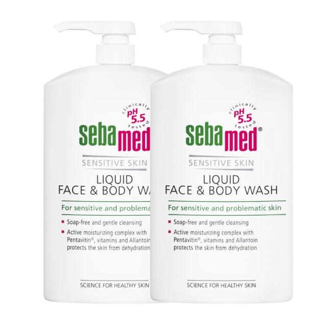 【SEBAMED 施巴】潔膚露 1000mlx2入(總代理)