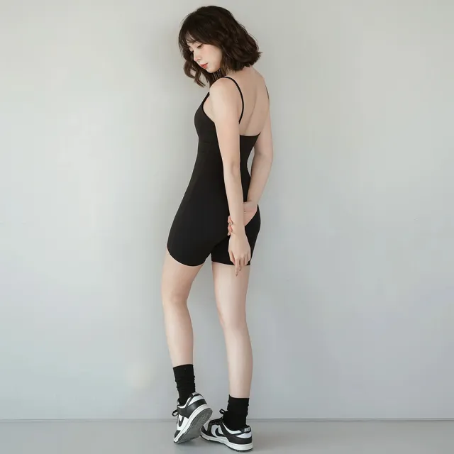 【SeasonsBikini】運動連身瑜珈褲裝-B1023(休閒質感運動連身彈性瑜珈褲裝)