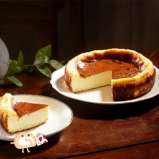 【亞尼克-門市自取】18CM原味生乳捲*1+巴斯克生起司6吋x1免運組(門市取貨請提供收件人姓名)