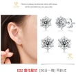 【CF鑽飾】美鑽系列 1克拉 莫桑鑽 雙十慶限定(戒指 鑽戒 項鍊 耳環 送禮 生日)