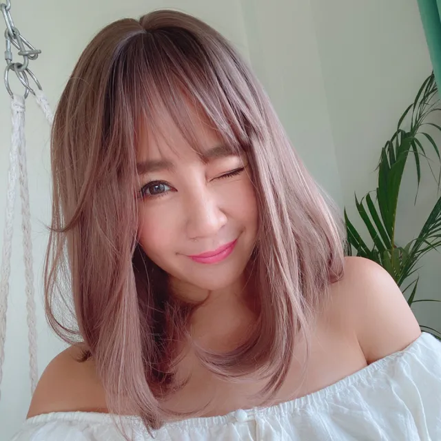 【魔髮樂】全頂假髮 40CM中長髮 D3106(韓系假髮 自然內彎 仿真假髮 整頂假髮)