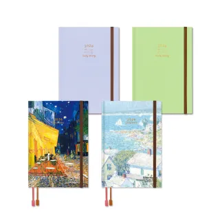 【珠友】2026年A5/25K精裝日誌/橫線1日1頁(硬殼日記手帳/日計劃/手札行事曆/每日時間軸管理)