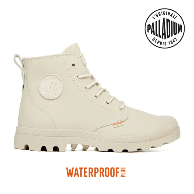 【Palladium】PAMPA HI Z COATED WP+再生橘標防水靴/防水鞋/休閒鞋-男鞋/女鞋-沙漠色(74069-175-M)