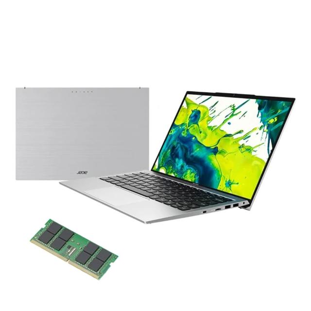 【Acer】升級16G★14吋十核心Core 5輕薄筆電-銀(Aspire Lite/AL14-52M-55K2/Core 5-120U/8G/512G SSD/W11)