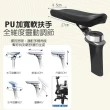 【G+ 居家】人體工學8D萬向軟扶手電腦椅大平腳架(會議椅/辦公椅/高背椅/升降椅/電競椅/透氣網布椅)