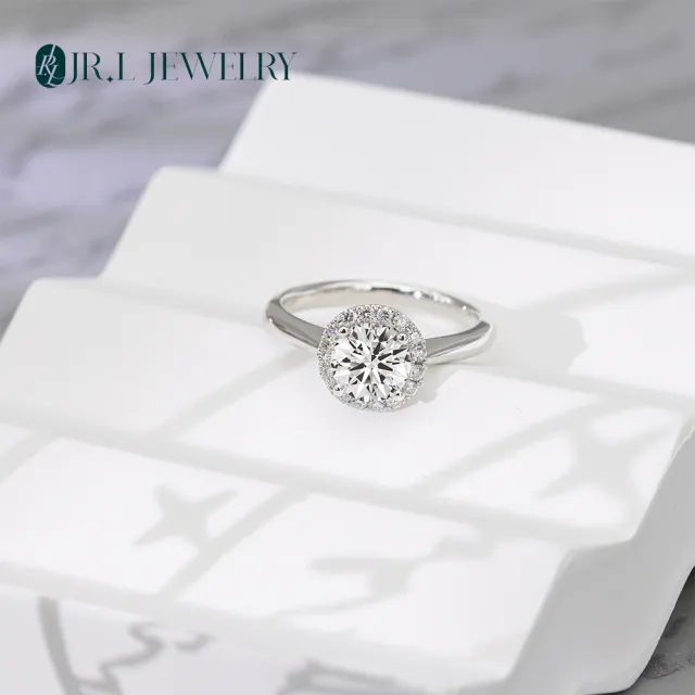 【JR.L金瑞利珠寶】雙12 IGI 1克拉 一生幸福 鑽石戒指(培育鑽石 鉑金)