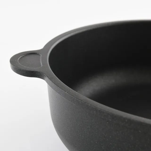經典平底深炒鍋 24cm 7cm深 不沾鍋(平輸品)