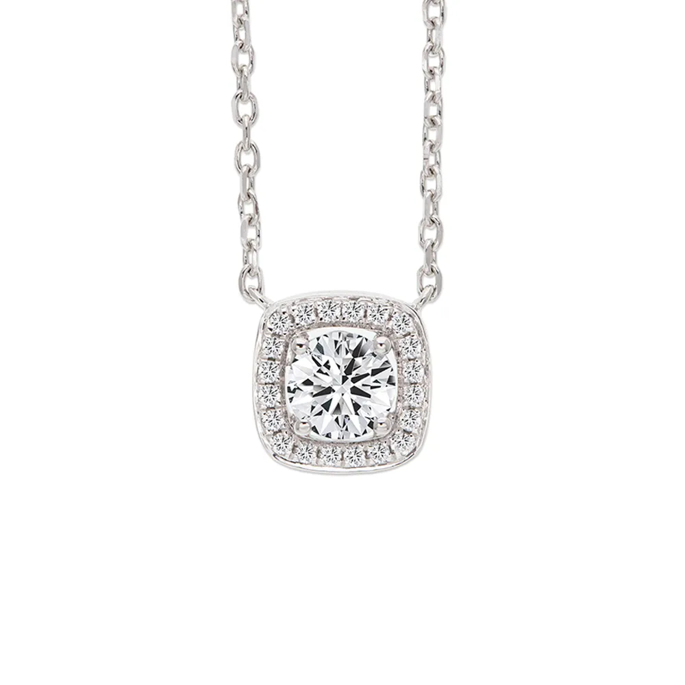 【JR.L金瑞利珠寶】雙12 IGI 50分 最白D色 鉑金鑽石項鍊 最完美車工 晶曜之心(培育鑽石 鉑金)