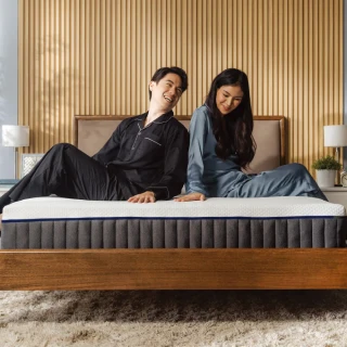 【德國Emma】Diamond石墨烯黑鑽床墊 贈保潔墊 雙人加大(歐洲獲獎最多獨立筒床墊 恆溫睡眠)