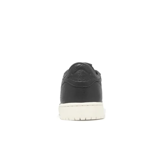 【NIKE 耐吉】休閒鞋 Air Jordan 1 Retro Low NS 男鞋 黑 無勾 荔枝皮 復刻 AJ1(848775-005)